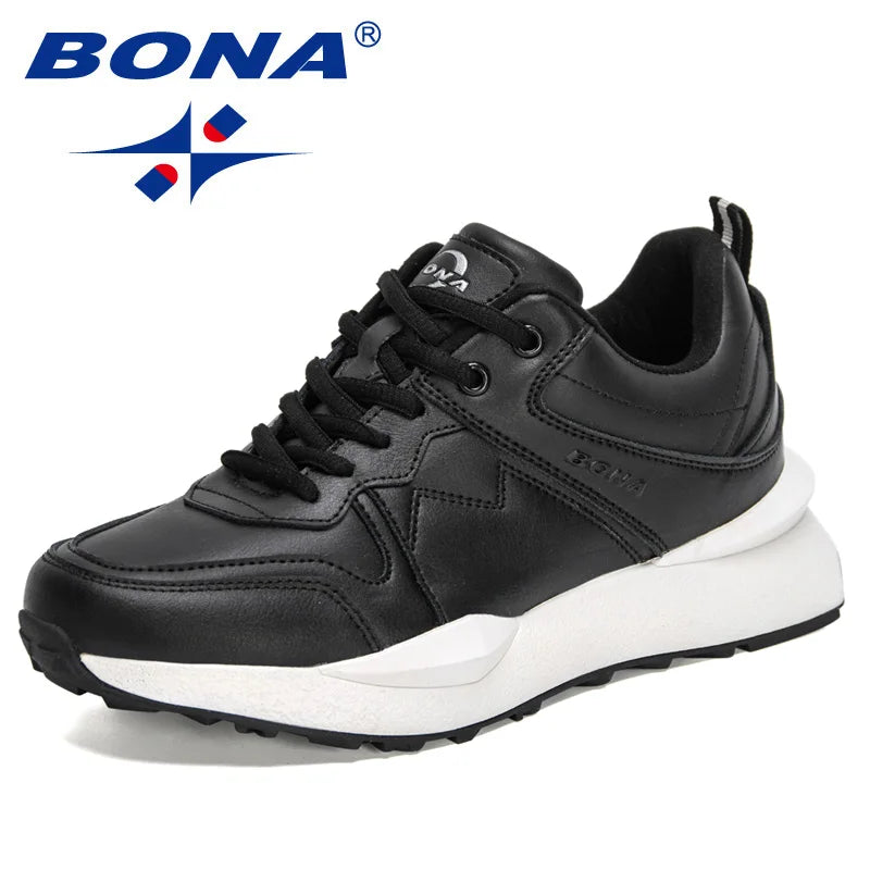 BONA 2022 New Designers Popular Sports Shoes Comfortable Running Shoes Women Outdoor Athletic Shoes Ladies Jogging Walking Shoes