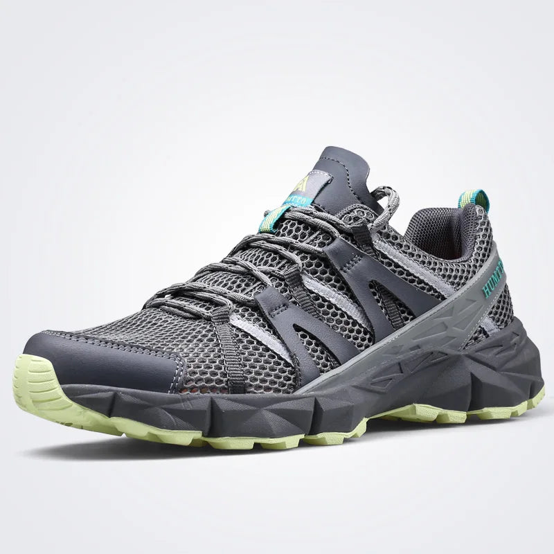 HUMTTO Brand Summer Hiking Shoes New Breathable Sneakers for Men Trekking Sandals Male Outdoor Climbing Walking Water Shoes Mens