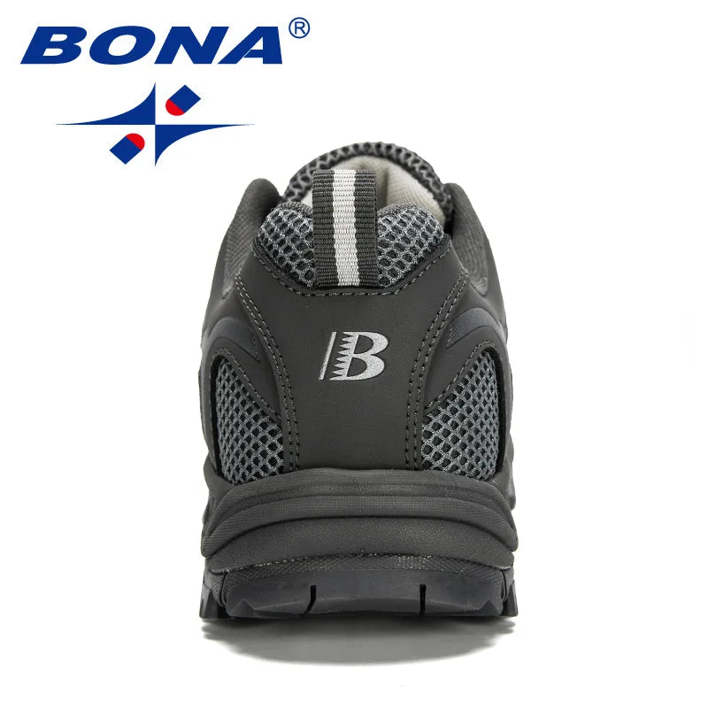 BONA New Designers Fashion Casual Shoes Men Outdoor Comfy Sneakers Man Non Slip Men Shoes Tenis Masculino Zapatillas Hombre