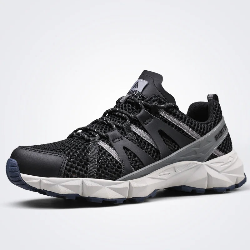 HUMTTO Brand Summer Hiking Shoes New Breathable Sneakers for Men Trekking Sandals Male Outdoor Climbing Walking Water Shoes Mens