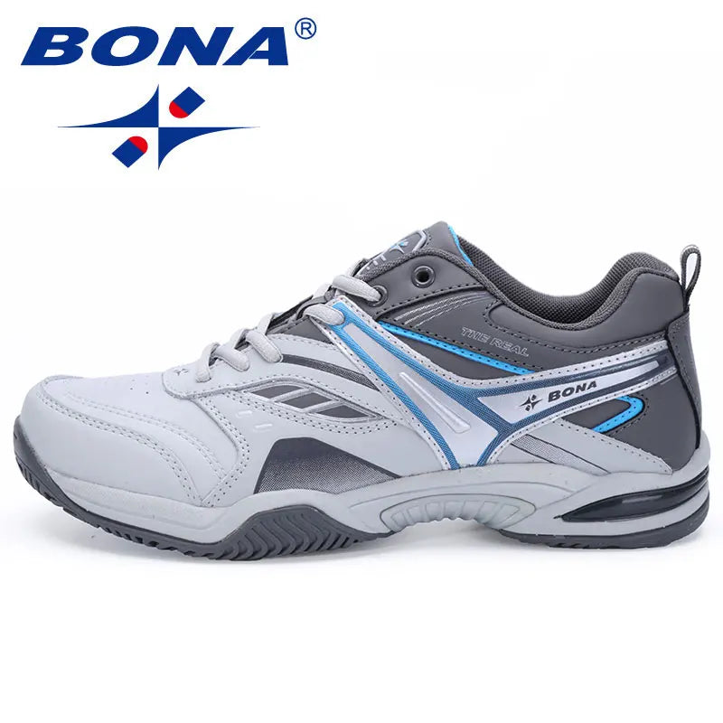 BONA New Classics Style Men Tennis Shoes Lace Up Men Sport Shoes Top Quality Comfortable Male Sneakers Shoes