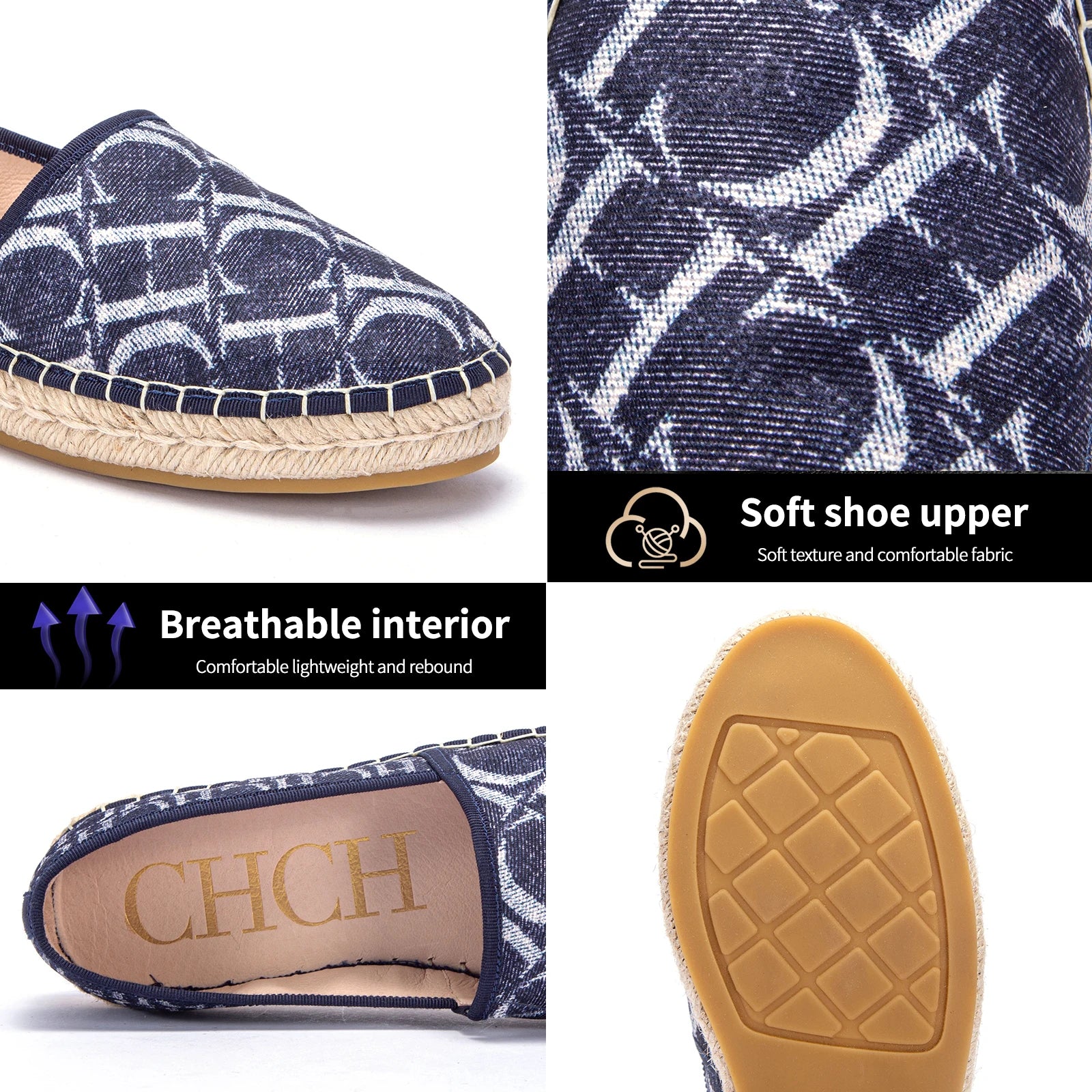 Loafer Luxury Brand Casual Shoes Beach Flats Straw Woven Loafers