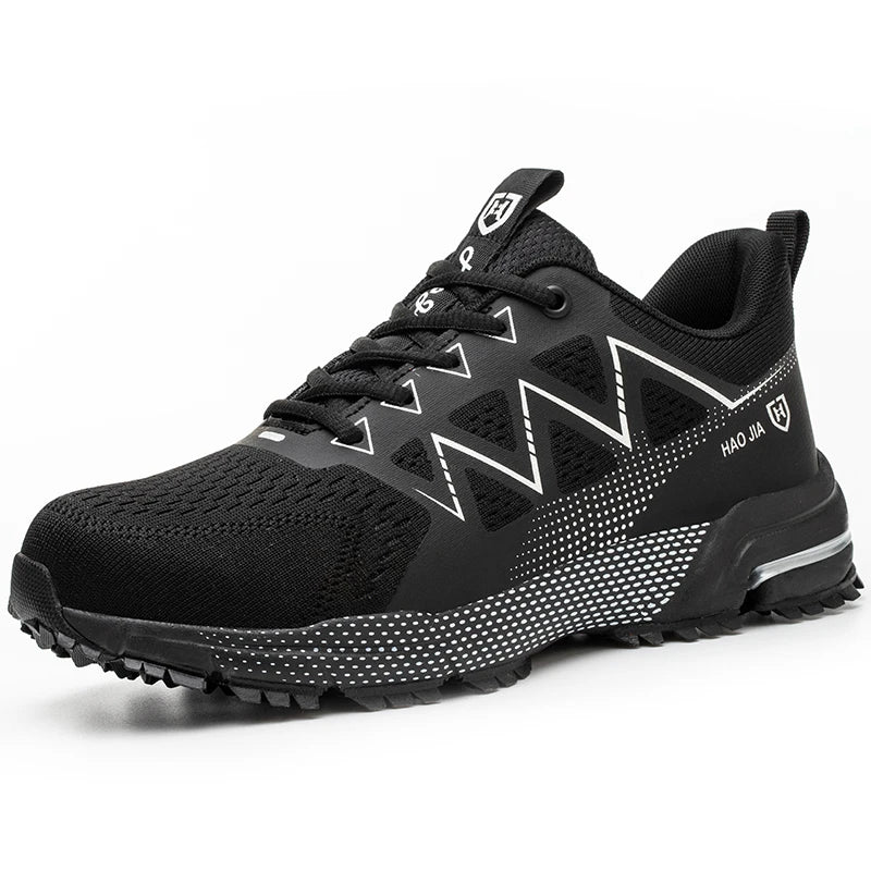 Lightweight Safety Shoes Men Steel Toe Sneaker Anti-stab Anti-smash Work Safety Boots Fashion Man Work Shoes Protective Footwear
