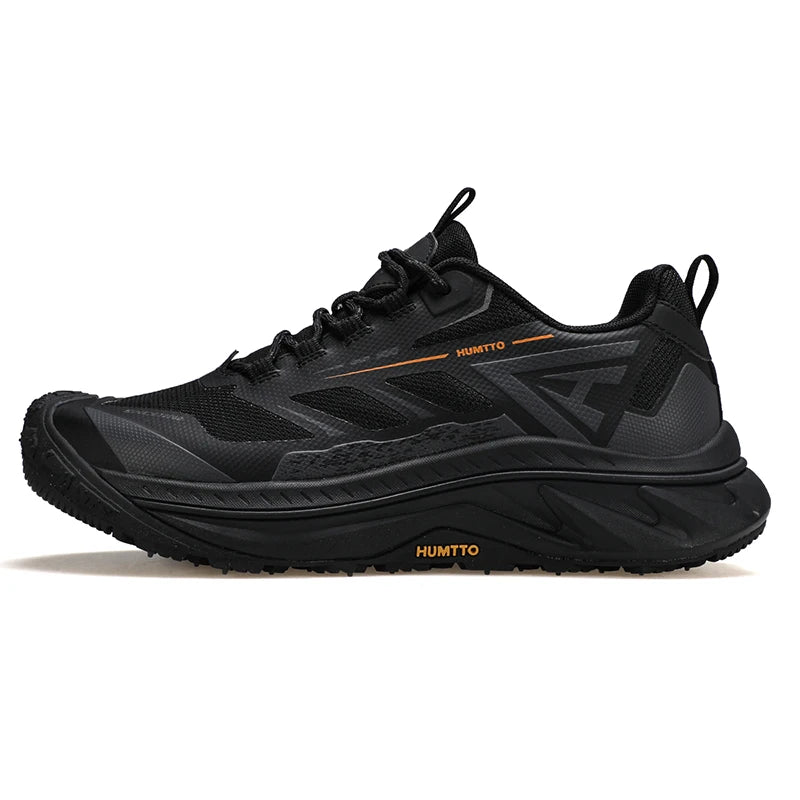 HUMTTO Sports Trail Running Shoes Designer Tenis Man Casual Sneaker for Men Breathable Lightweight Outdoor Black Men's Sneakers