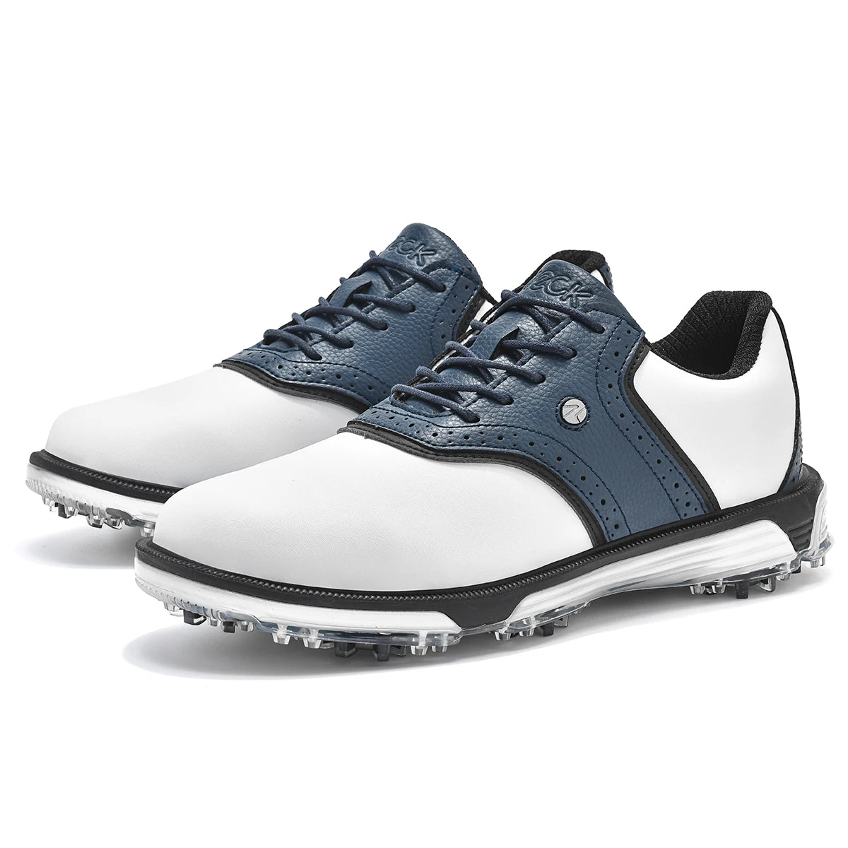 Golf Shoes waterproof Golfer Sport shoes Man Ankle Golf Sneaker supplies Golfing Shoes Non Slip Comfortable Walking Shoe white