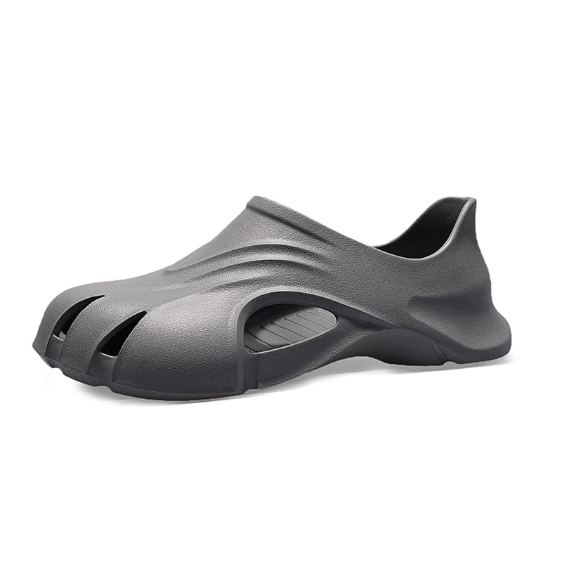 STRONGSHEN EVA Sandals for Men Casual Hole Shoes Outdoor Comfortable Trendy Designer Luxury Breathable Wear-Resistant Slippers