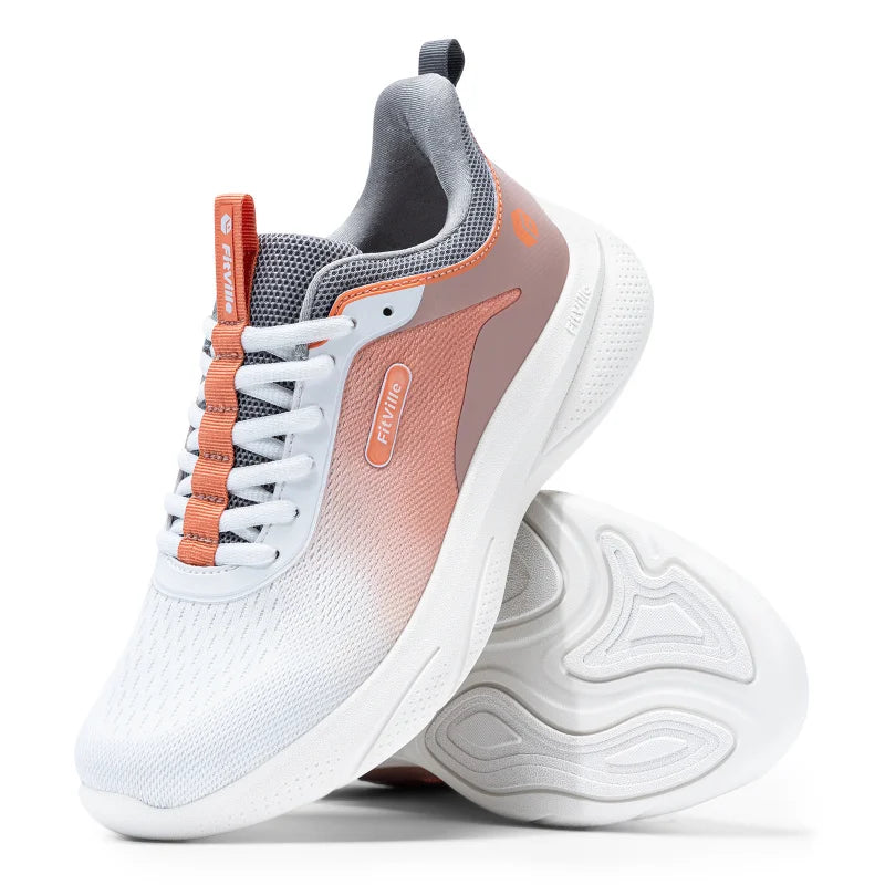 Women'S Walking Shoes Outdoor Marathon Running Shoe 2E Widened Lightweight Breathable Non-Slip For Swollen Feet Sneaker