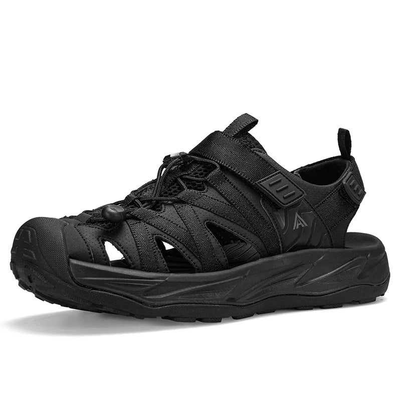 HUMTTO Quick-Drying Wading Shoes for Men Breathable Hiking Shoes Men's Summer Beach Outdoor Sandals Non-Slip Aqua Sneakers Male