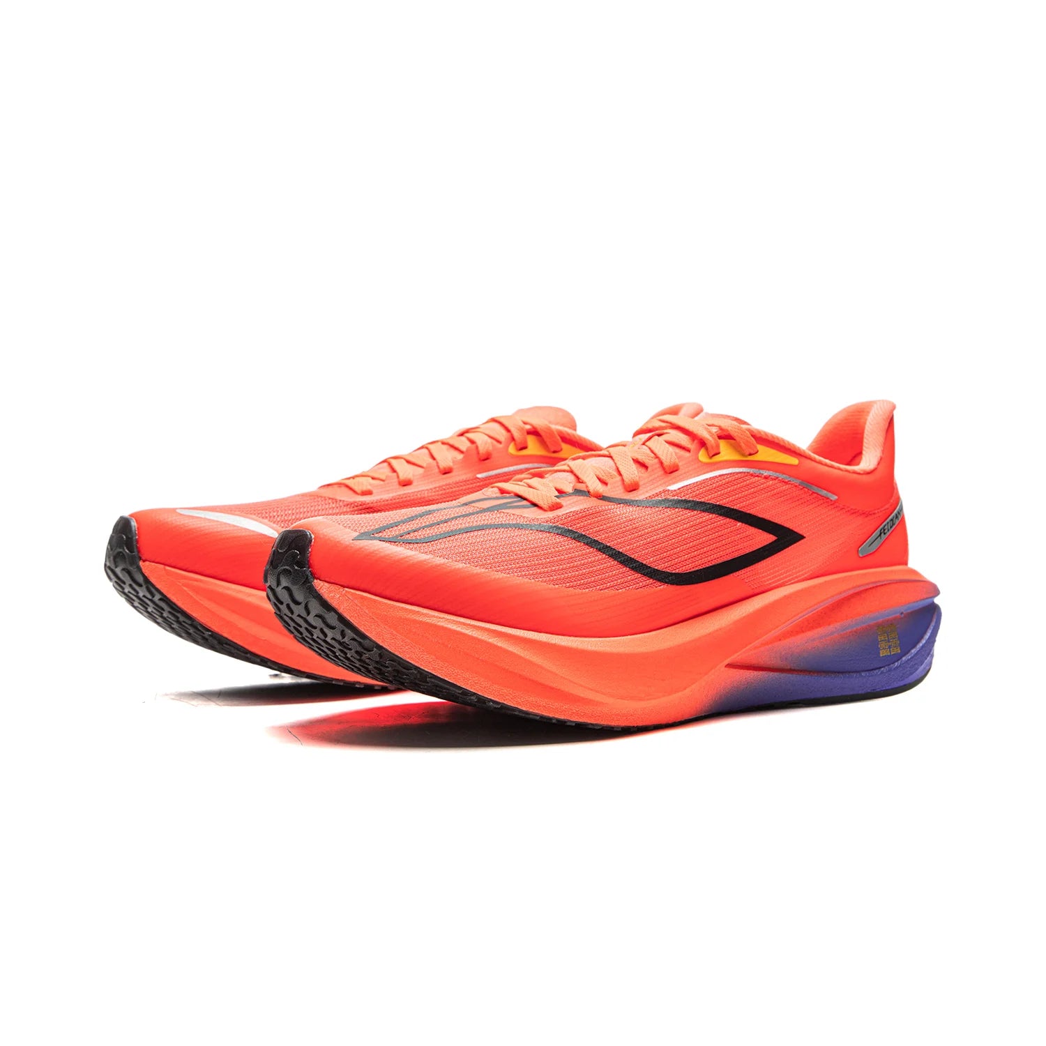 Li-Ning Men FEIDIAN 5 CHALLENGER Racing Running Shoes SUPER BOOM Cushion CARBON-FIBER PLATE LiNing Competitive Sneakers ARMV001