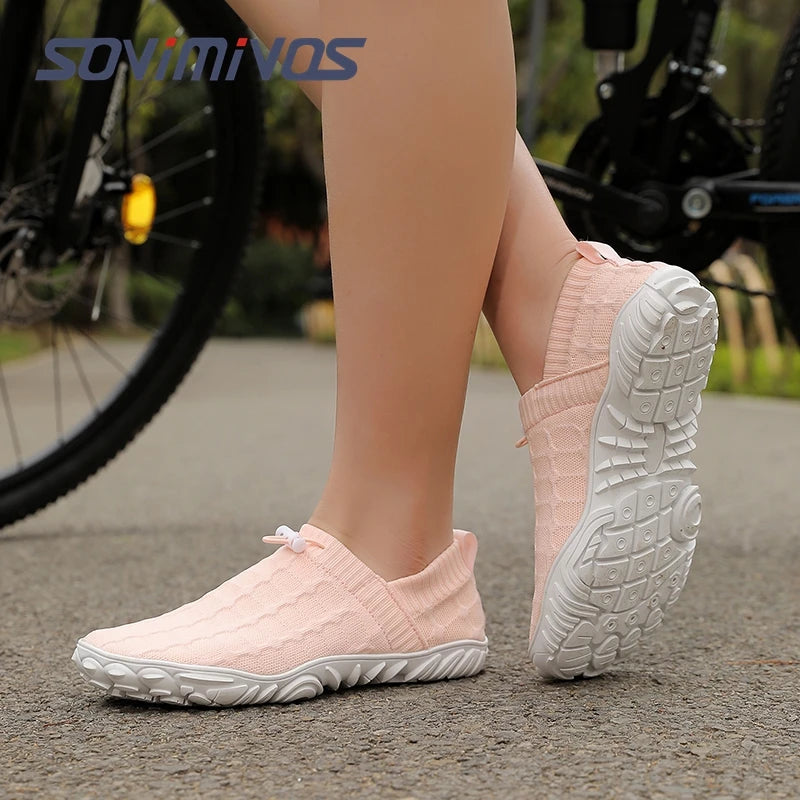 Barefoot Shoes Zero Drop Minimalist Running Wide Toe Box Sneaker Tennis Shoe Breathable Wide Width Casual Sneakers for Women