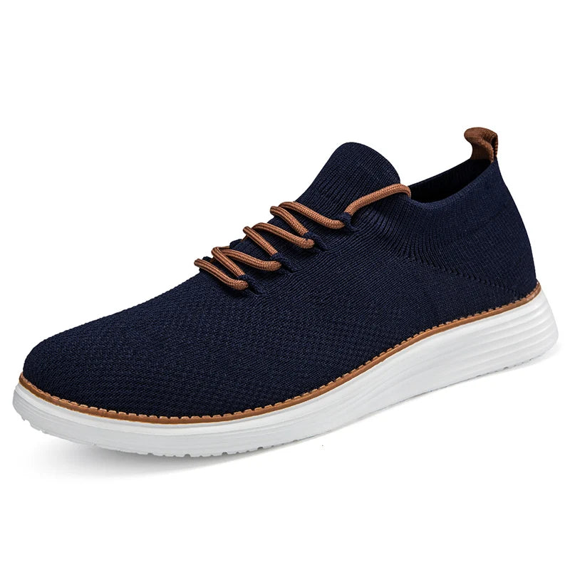 STRONGSHEN Men Casual Shoes Lightweight Walking Sport Shoes Women Classical Mesh Breathable Shoes Male Fashion Moccasins Sneaker