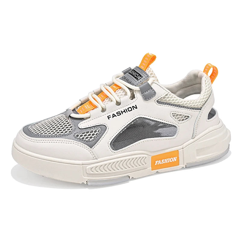 STRONGSHEN Men Casual Shoes Summer Breathable Mesh Beach Sandals Outdoor Non-slip Sneakers Fashion Sport Shoes Zapatillas