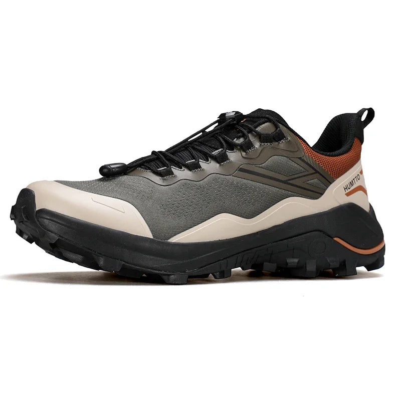 HUMTTO Summer Climbing Shoes for Men High Quality Hiking Shoes Outdoor Designer Walking Man Sneakers Non-slip Mens Boots