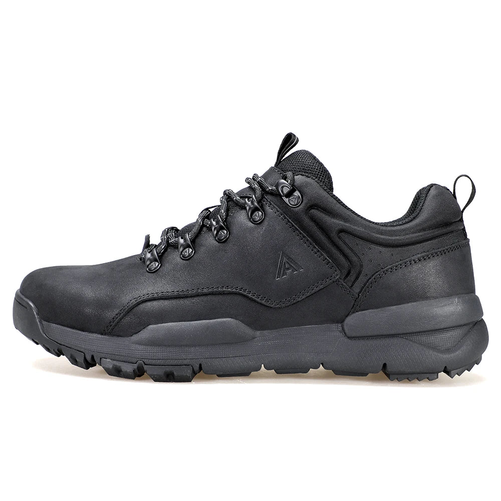 HUMTTO Leather Casual Boots for Men Luxury Designer Hiking Shoes Outdoor Climbing Trekking Sneakers Mens Sports Walking Man Shoe