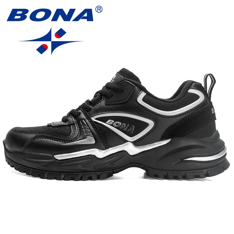 BONA  New Designers Outdoor Sports Shoes Running Shoes Women Fashion Sneakers Comfortable Athletic Training Footwear Ladies