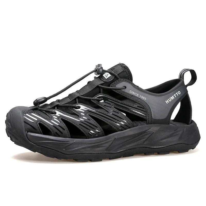 HUMTTO Hiking Shoes Summer Sandals for Men Breathable Outdoor Water Beach Mens Sandals Climbing Quick Drying Aqua Sneakers Man