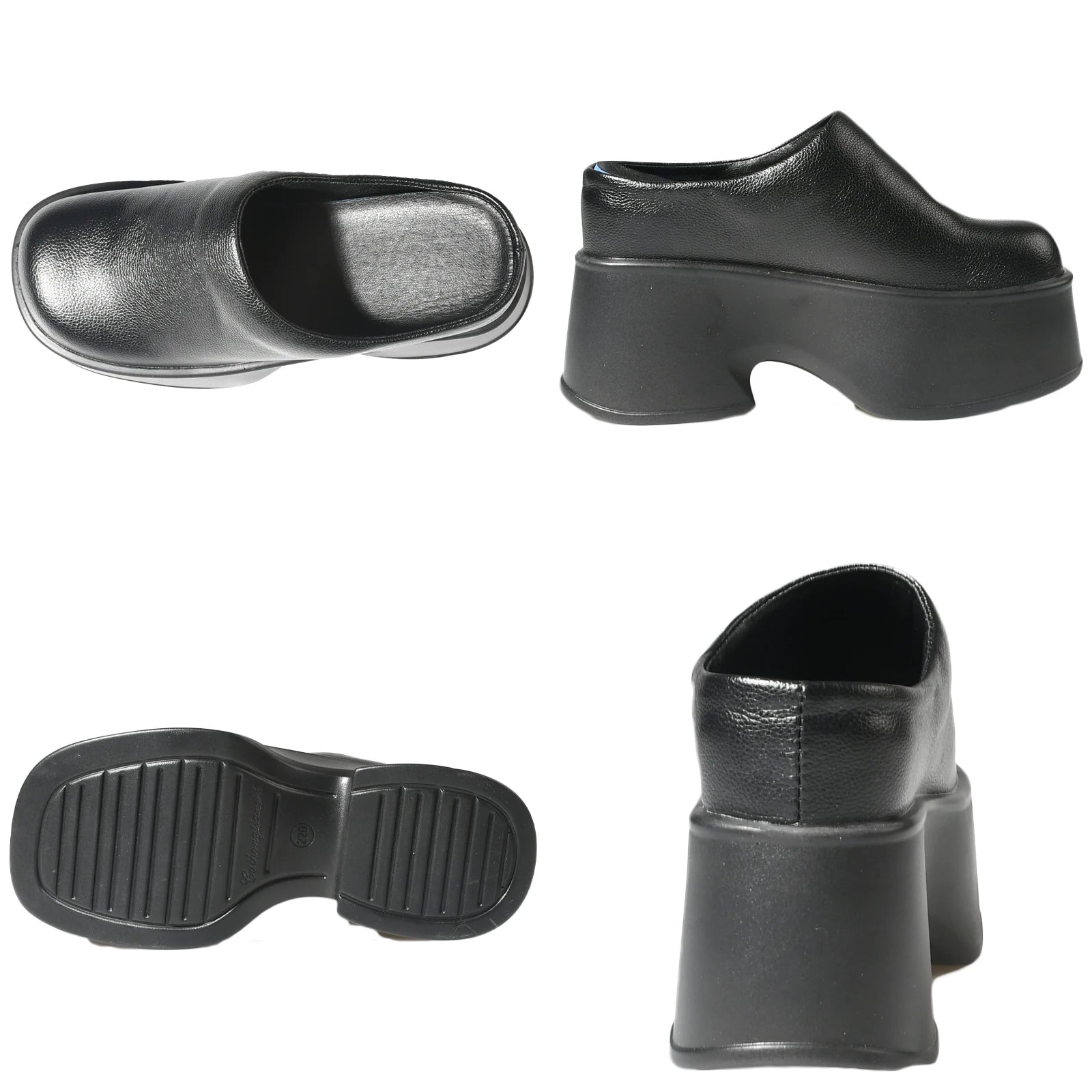 Fujin 11cm New Slippers Natural Cow Genuine Leather Platform Wedge Sneakers Pumps Summer Women ROME Hidden Heels Vulcanize Shoes