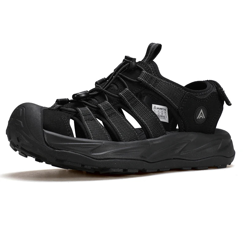 HUMTTO Summer Outdoor Sandals Non-Slip Hiking Sneakers Male Breathable Men Beach Wading Shoes Quick-Drying Aqua Shoes for Men's
