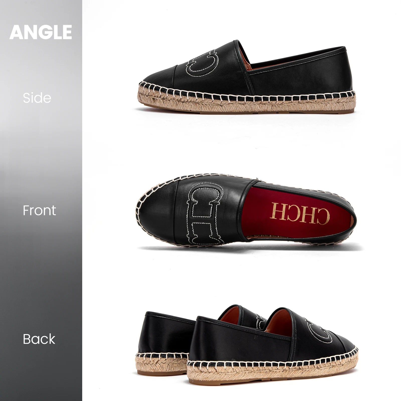 New Loafers Casual Shoes PU Fisherman Shoes Flat Grass Weave Shoes