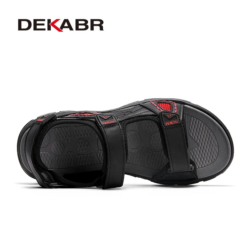 DEKABR Hot Sale Classic Comfortable Fashion Man Beach Sandals Summer Men's Outdoor Shoes Roman Soft Casual Sandals For Men