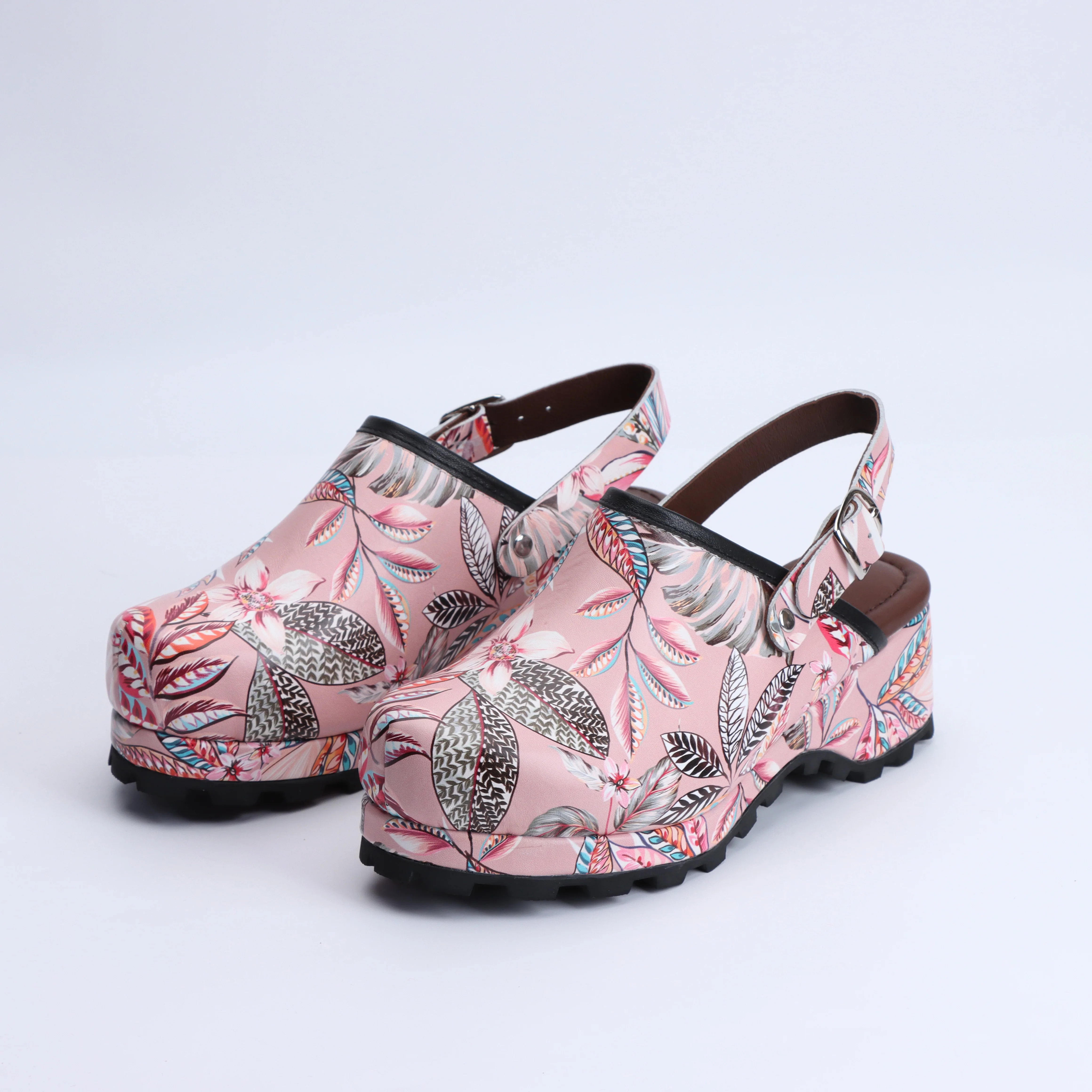 Luxury Designer Slingback Sandals for Women,Handmade Lambskin,Rubber Sole,Trendy 2025 Fashion Slides,Graffiti Print,Summer Shoes