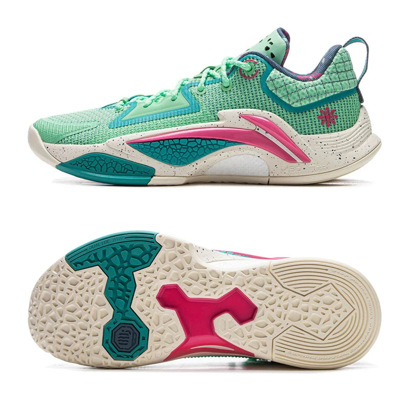 Li-Ning Men BAD5 DOMINATOR I Outdoor Basketball Shoes BOOM Cushion Stable Support LiNing Wearable Sport Shoes ABFV003