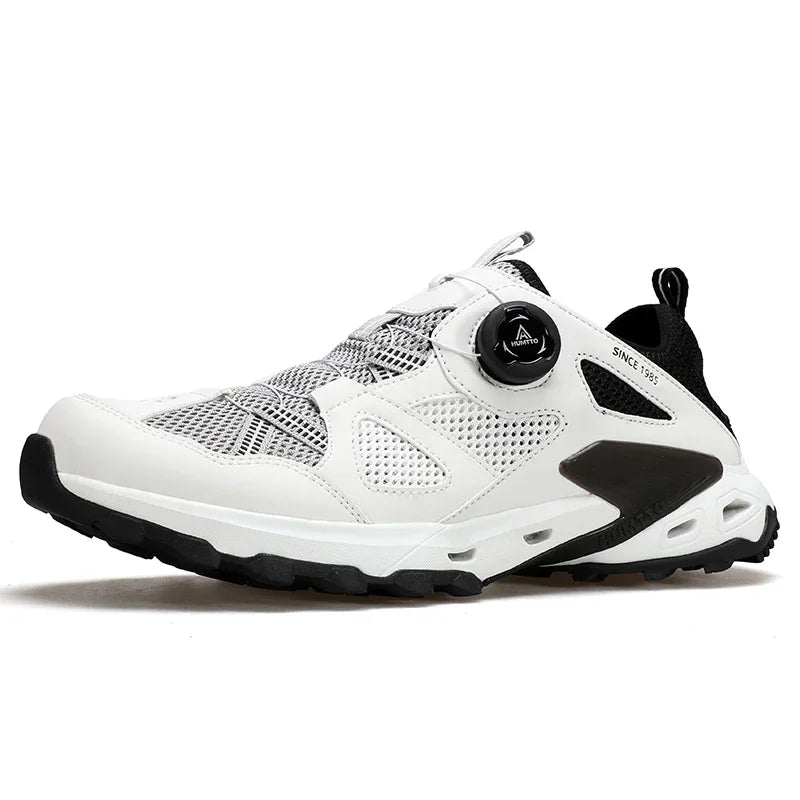 HUMTTO Outdoor Men's Sports Shoes Non-slip Hiking Shoes Men Quick Drying Walking Water Sneakers Man Breathable Trekking Sneaker