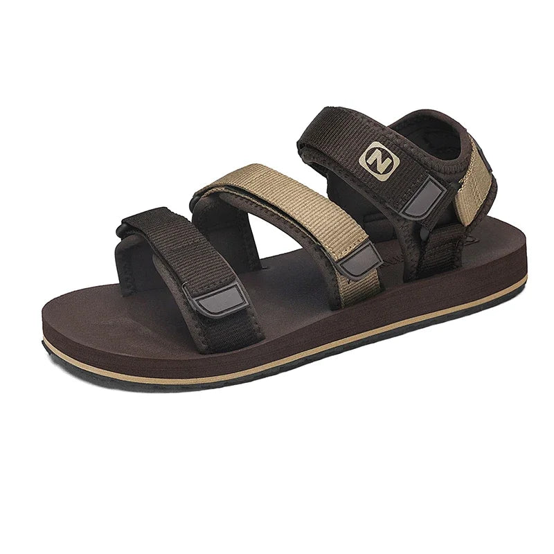 Mens Flat Gladiator Sandals Open Shoes Rome Shoes Summer Casual Sandal Adjustable Breathable Lightweight Plus Big Size 50 51 52