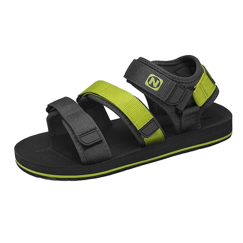 Mens Flat Gladiator Sandals Open Shoes Rome Shoes Summer Casual Sandal Adjustable Breathable Lightweight Plus Big Size 50 51 52