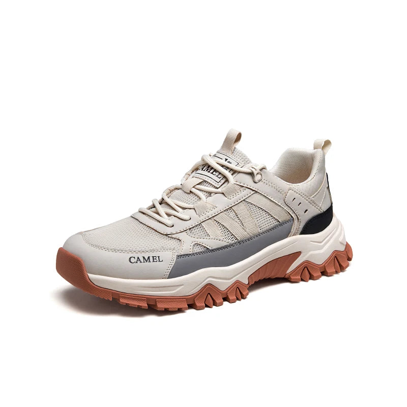 GOLDEN CAMEL Outdoor Hiking Shoes Casual Mesh Sports Running Shoes Breathable Men Sneakers Urban Walking Shoes for Men New