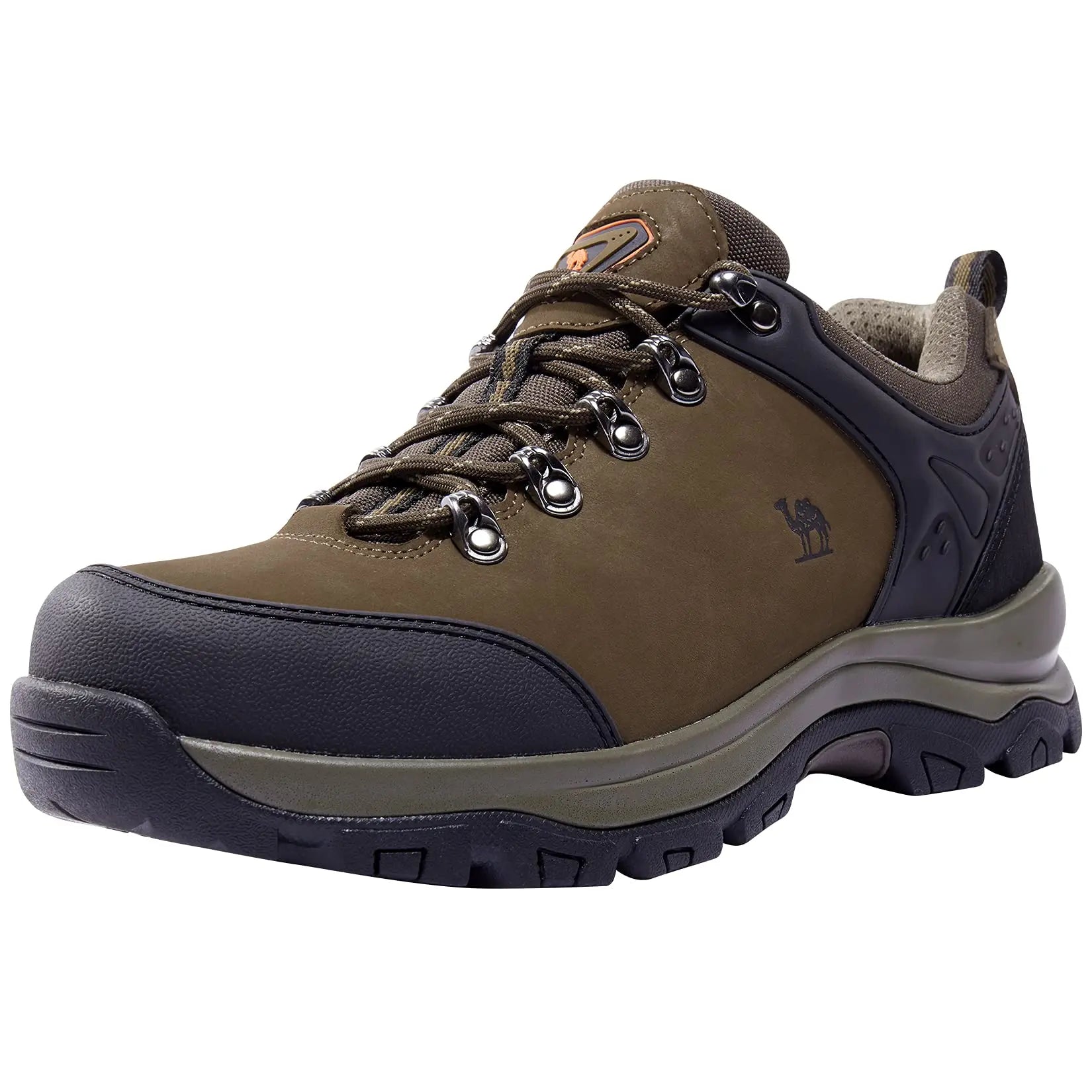 GOLDEN CAMEL Waterproof Hiking Shoes Outdoor Low-top Leather Trekking Shoes for Men Walking Male Sneakers 2023 Spring New