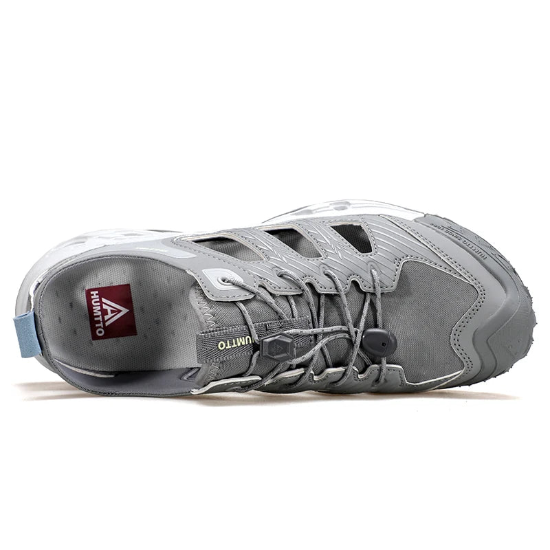 HUMTTO Summer Wading Shoes Breathable Mens Hiking Sandals for Men 2025 Outdoor Water Beach Sandals Fishing Climbing Man Sneakers