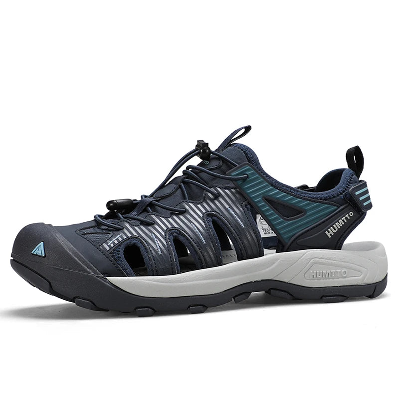 HUMTTO Water Shoes for Men Breathable Summer Beach Sandals Outdoor Hiking Sandals Man Camping Fishing Climbing Men's Sneakers