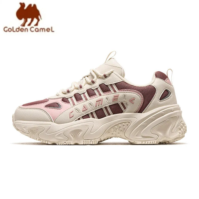 GOLDEN CAMEL Sports Running Shoes Women and Men Cushion Retro Sneakers Non-slip Comfortable Casual Shoes for Men 2024 Autumn