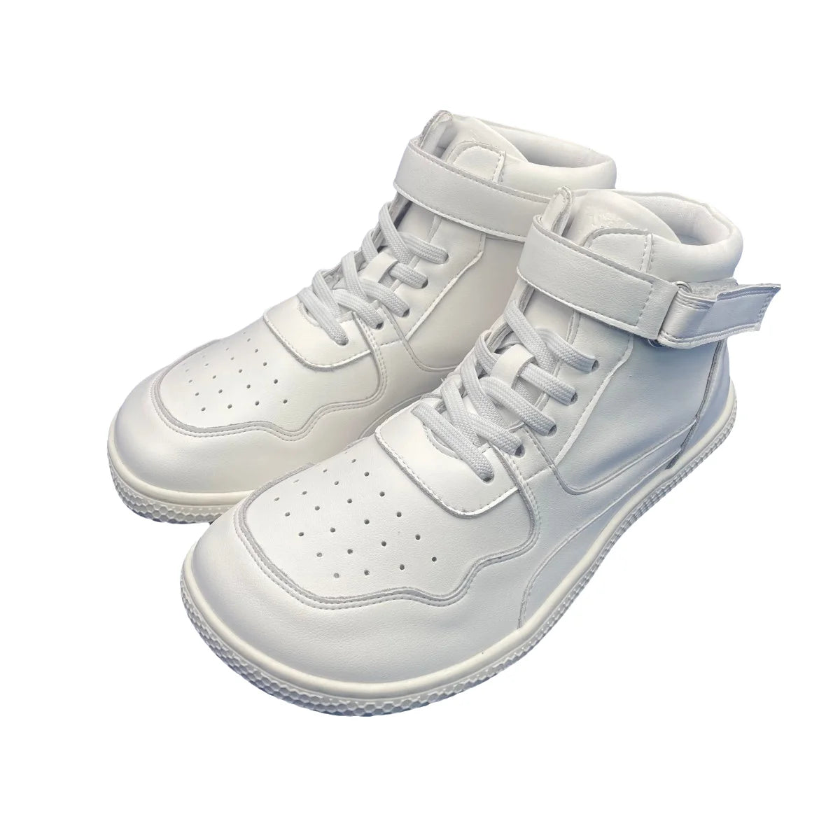 Tipsietoes Barefoot Genuine Leather New Spring Boots For Women Men Flat Soft Zero Drop Sole Wider Toe Box Flexible Light Weight