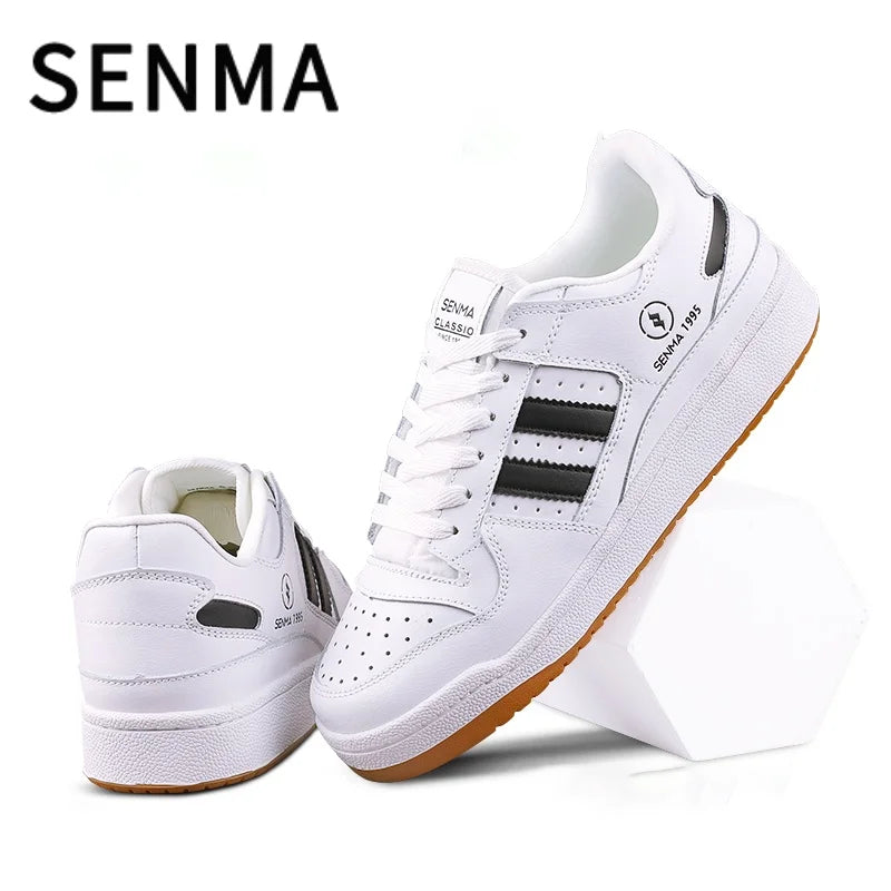 SENMA Men's Women's Shoes Lightweight and Comfortable Skateboarding Shoes Casual Shoes Versatile Walking / Jogging/ Tennis Shoes