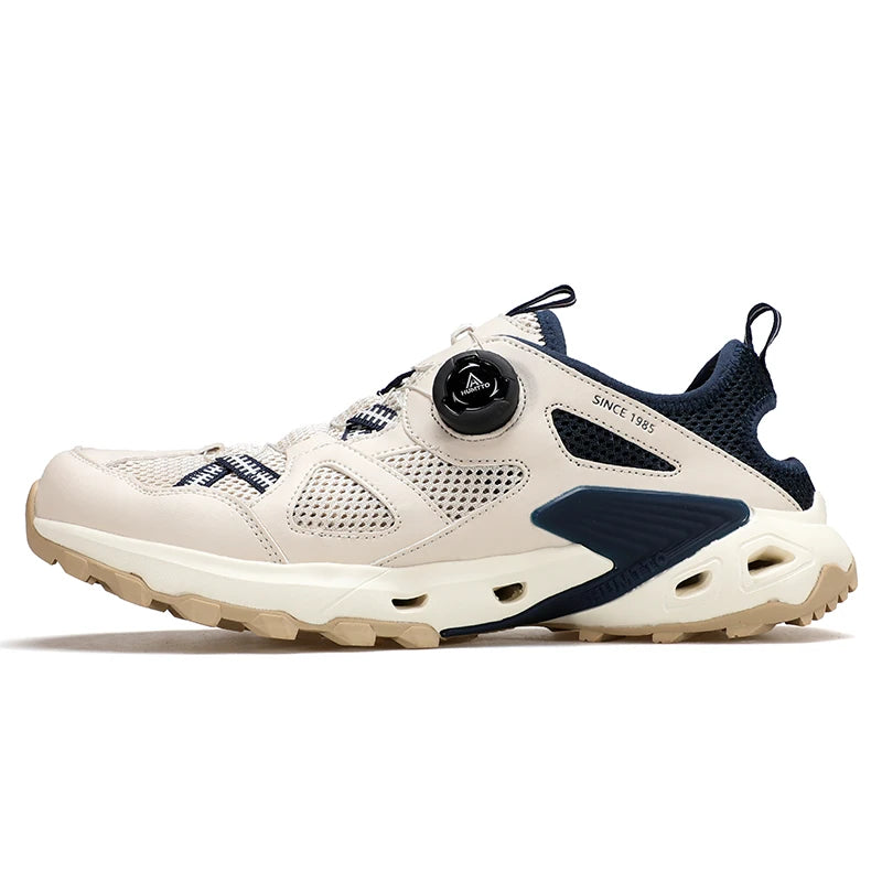 HUMTTO Outdoor Men's Sports Shoes Non-slip Hiking Shoes Men Quick Drying Walking Water Sneakers Man Breathable Trekking Sneaker