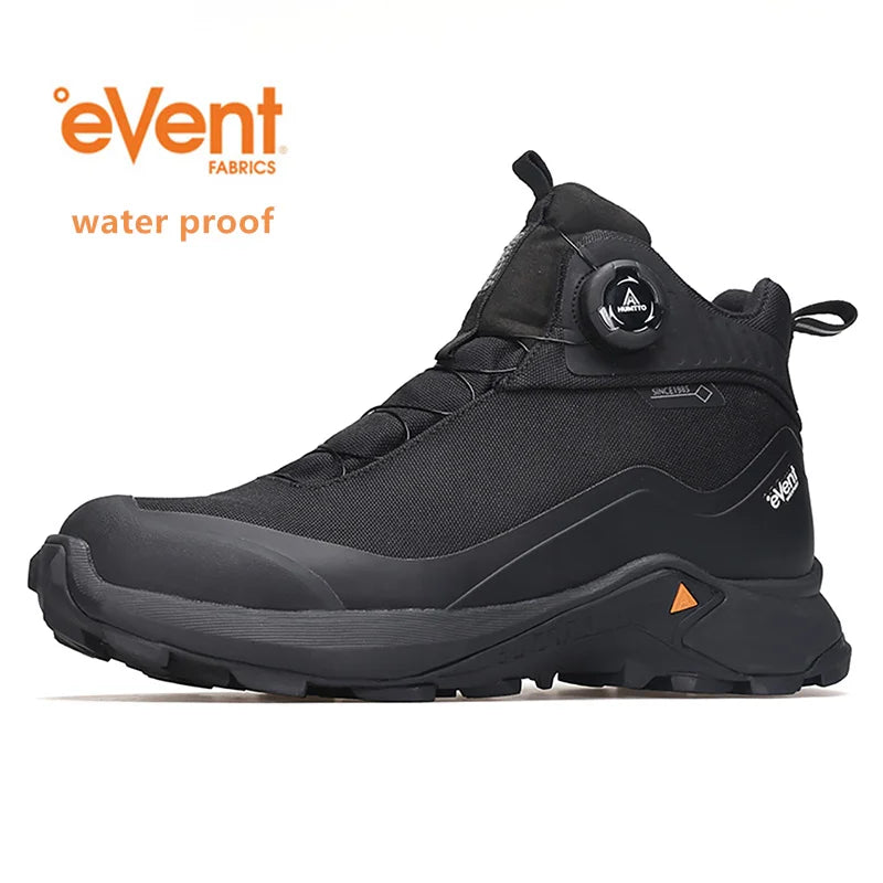 HUMTTO Waterproof Hiking Shoes for Men Breathable Trekking Boots Outdoor Camping Men's Sports Shoes Winter Non-slip Sneakers Man