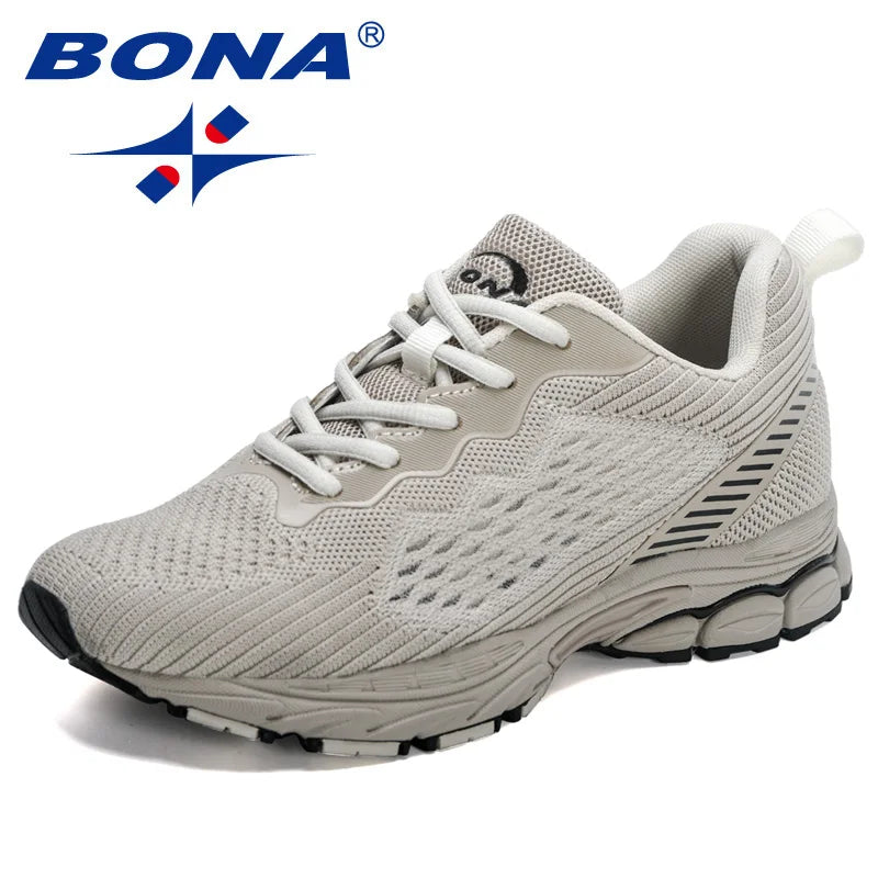 BONA New Designers Classics Sneakers Women Sports Shoes Casual Running Shoes Ladies Breathable Jogging Footwear Feminino