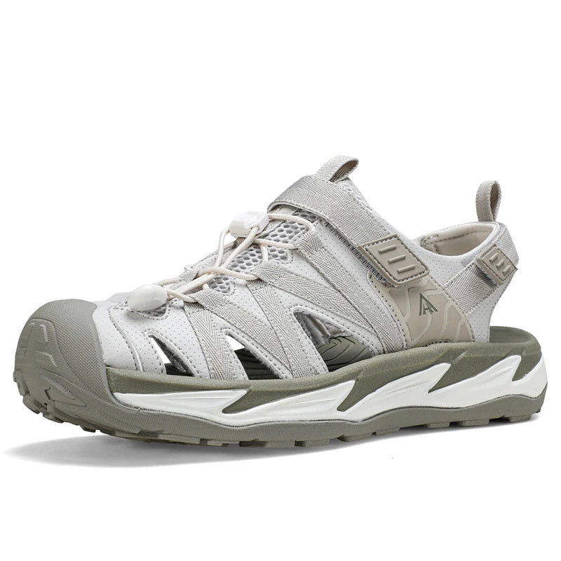 HUMTTO Quick-Drying Wading Shoes for Men Breathable Hiking Shoes Men's Summer Beach Outdoor Sandals Non-Slip Aqua Sneakers Male
