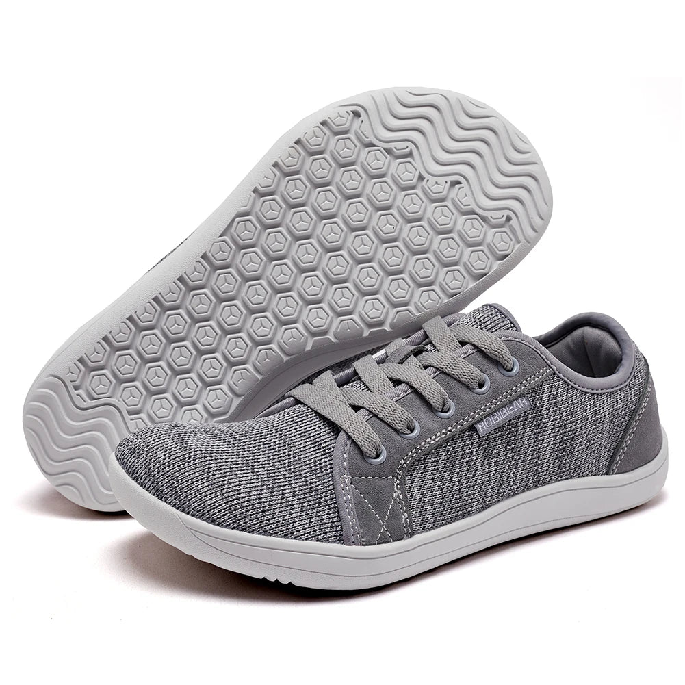 HOBIBEAR Minimalist Barefoot Shoes Unisex Zero Drop Sole Wide Toe Casual Running Sneakers