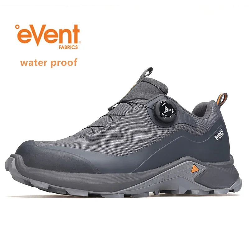 HUMTTO Waterproof Hiking Shoes for Men Breathable Trekking Boots Outdoor Camping Men's Sports Shoes Winter Non-slip Sneakers Man