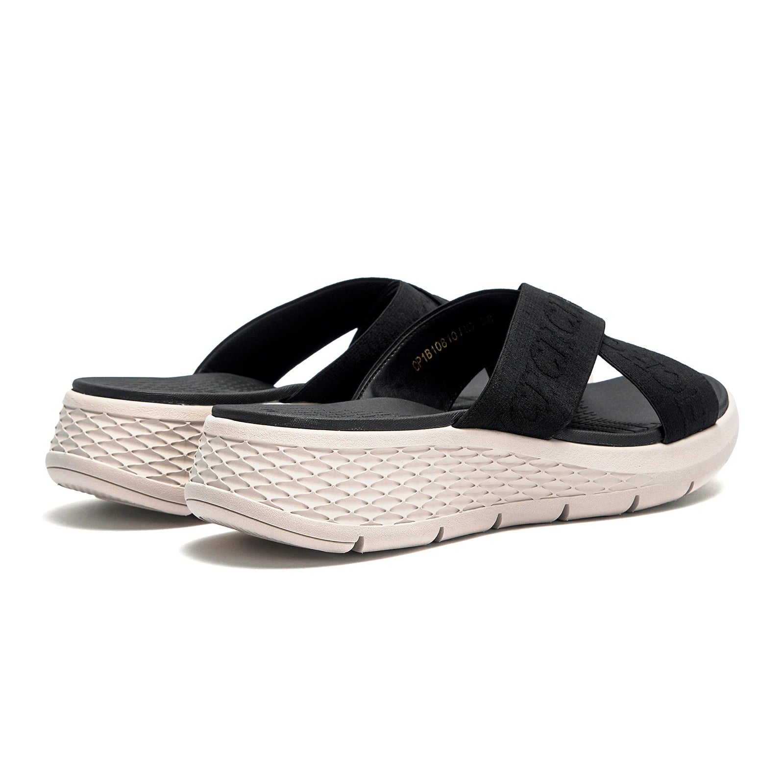 Luxury brand slippers for men and women with the same lightweight EVA bottom webbing surface comfortable summer beach outdoor