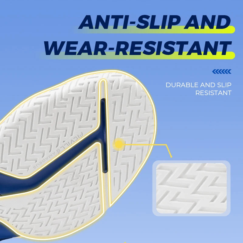 FitVille Men'S Tennis Shoes Wide Version 2E Professional Training Sports Shoes Breathable Non-Slip Rackets With Arch Support