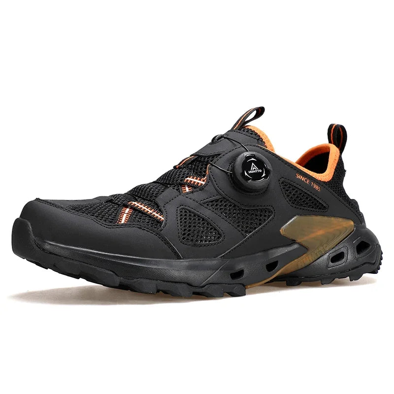 HUMTTO Outdoor Men's Sports Shoes Non-slip Hiking Shoes Men Quick Drying Walking Water Sneakers Man Breathable Trekking Sneaker