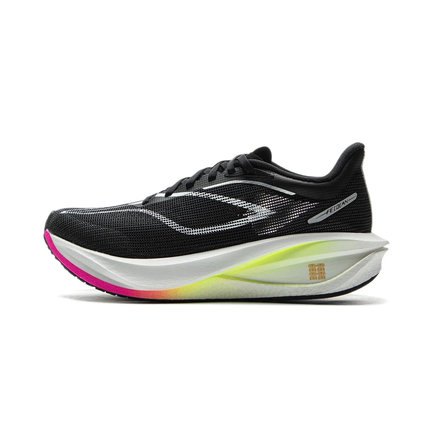 Li-Ning Women FEIDIAN 5 CHALLENGER Racing Running Shoes CARBON-FIBER PLATE BOOM Cushion Sport Shoes Breathable Sneakers ARMV002