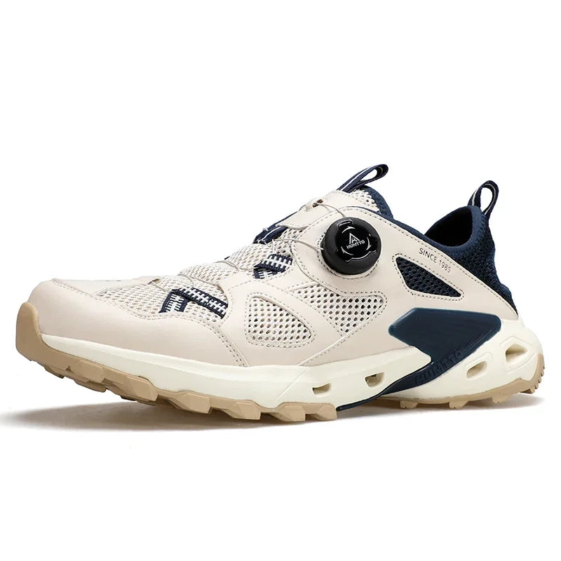 HUMTTO Outdoor Men's Sports Shoes Non-slip Hiking Shoes Men Quick Drying Walking Water Sneakers Man Breathable Trekking Sneaker