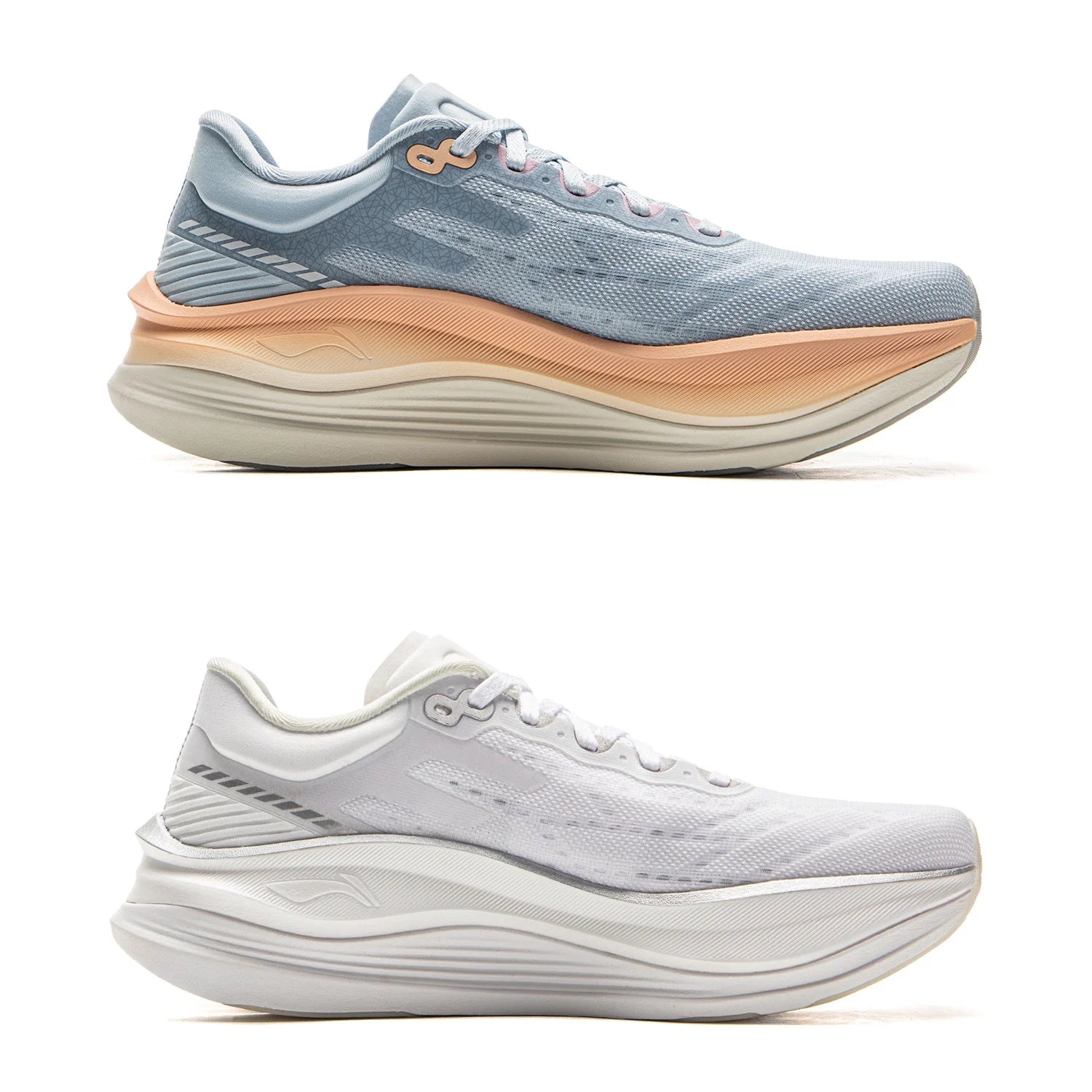 Li-Ning Women YUEYING 5 PRO SUPER BOOM Running Shoes Cushion Reflective Lightweight LiNing Rebound Protect Sneakers ARHV014