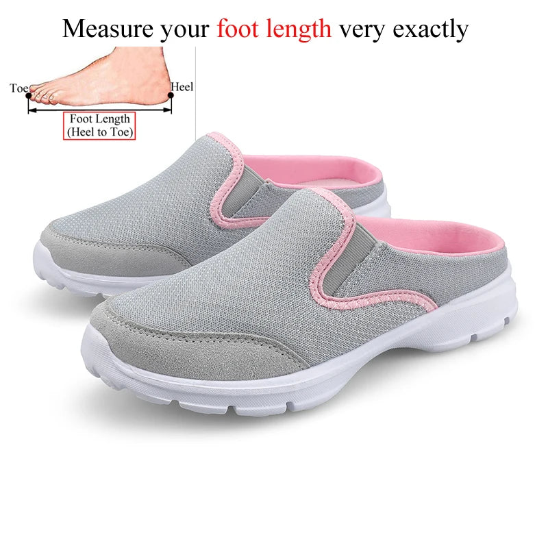 Summer Half Shoes For Men Women Slides Slippers Slip On Shoes Couples Plus Size 47 48 Lightweight For Dropshipping