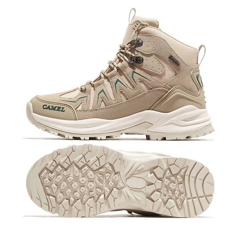 GOLDEN CAMEL Hiking Shoes Women and Men Waterproof Winter Hiking Boots High-top Trekking Shoes for Men 2023 Autumn New Non-slip